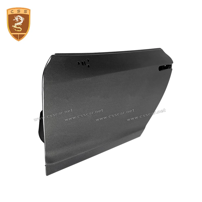 2Pcs Car Out Door Panel Cover For NISSAN GTR OEM Style Dry Carbon Fiber Replacement Protection Door Accessories