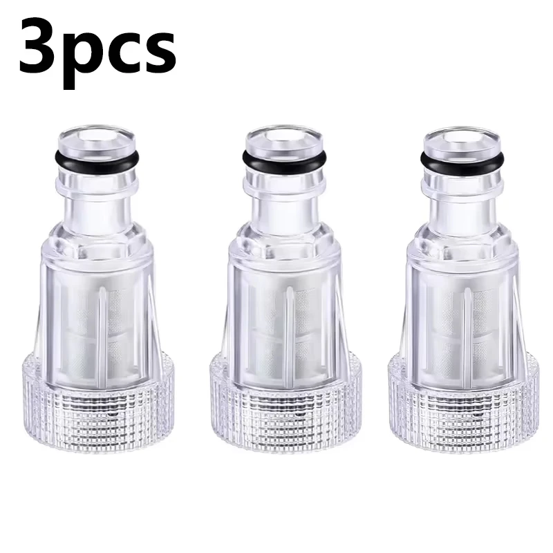 3/5pc 3/4" Garden Hose to High Pressure Washer Water Filter Inlet Connector Replacement Tool Water Pump Adapter for Garden image 3