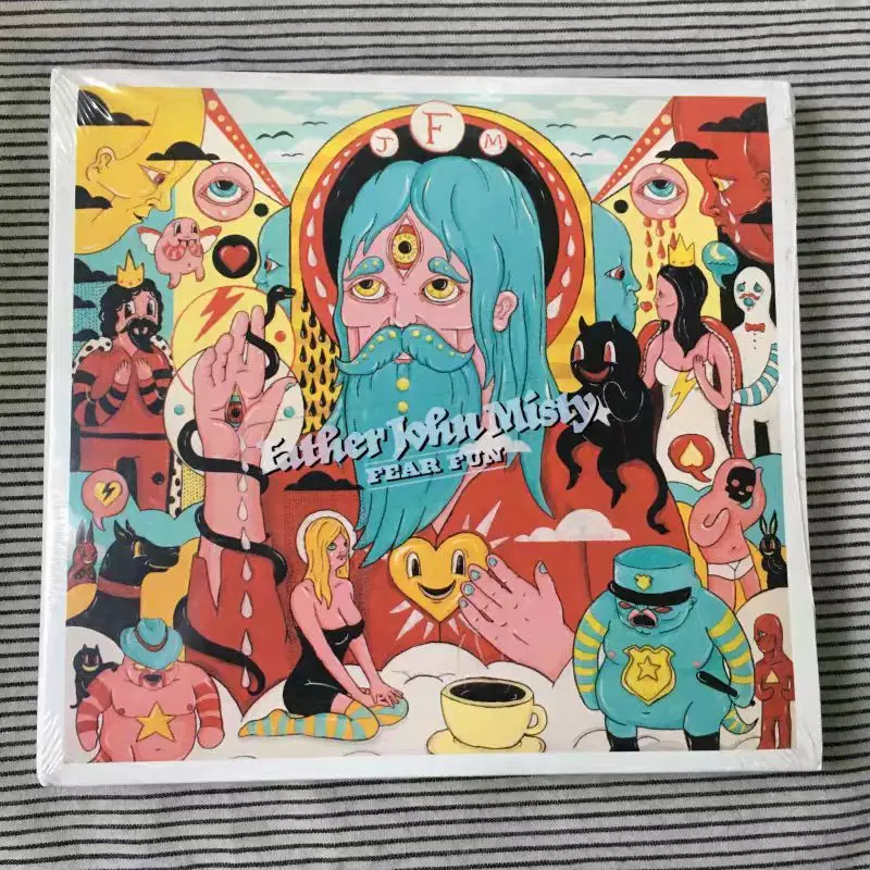 

CD Father John Misty – Fear Fun CD (2012 Sub Pop/Bella Union, Инди-рок/Psychedelic Folk, 12 треков, Дебютный альбом, Jewel Case)