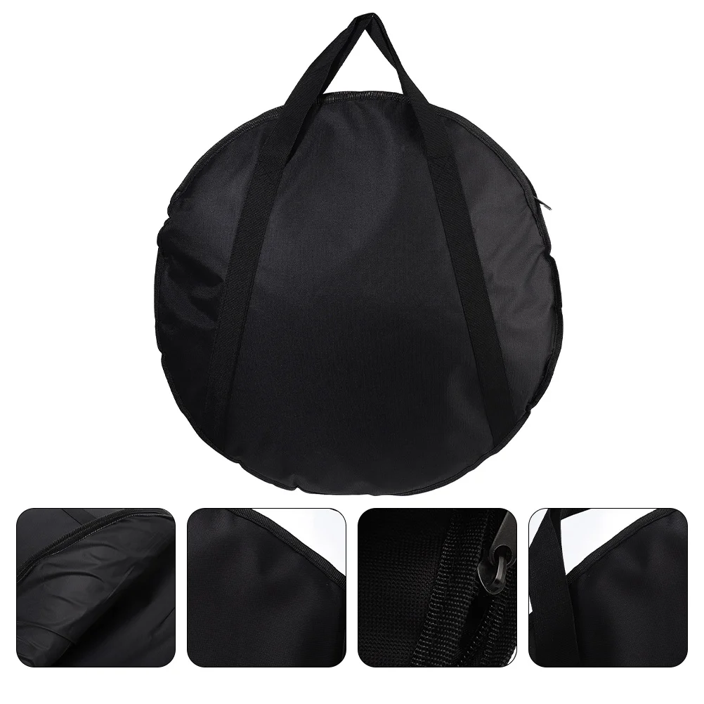 

Round Storage Bag Cymbal Pouch Container Instrument Cotton Supply Carrying Case Hand Bags