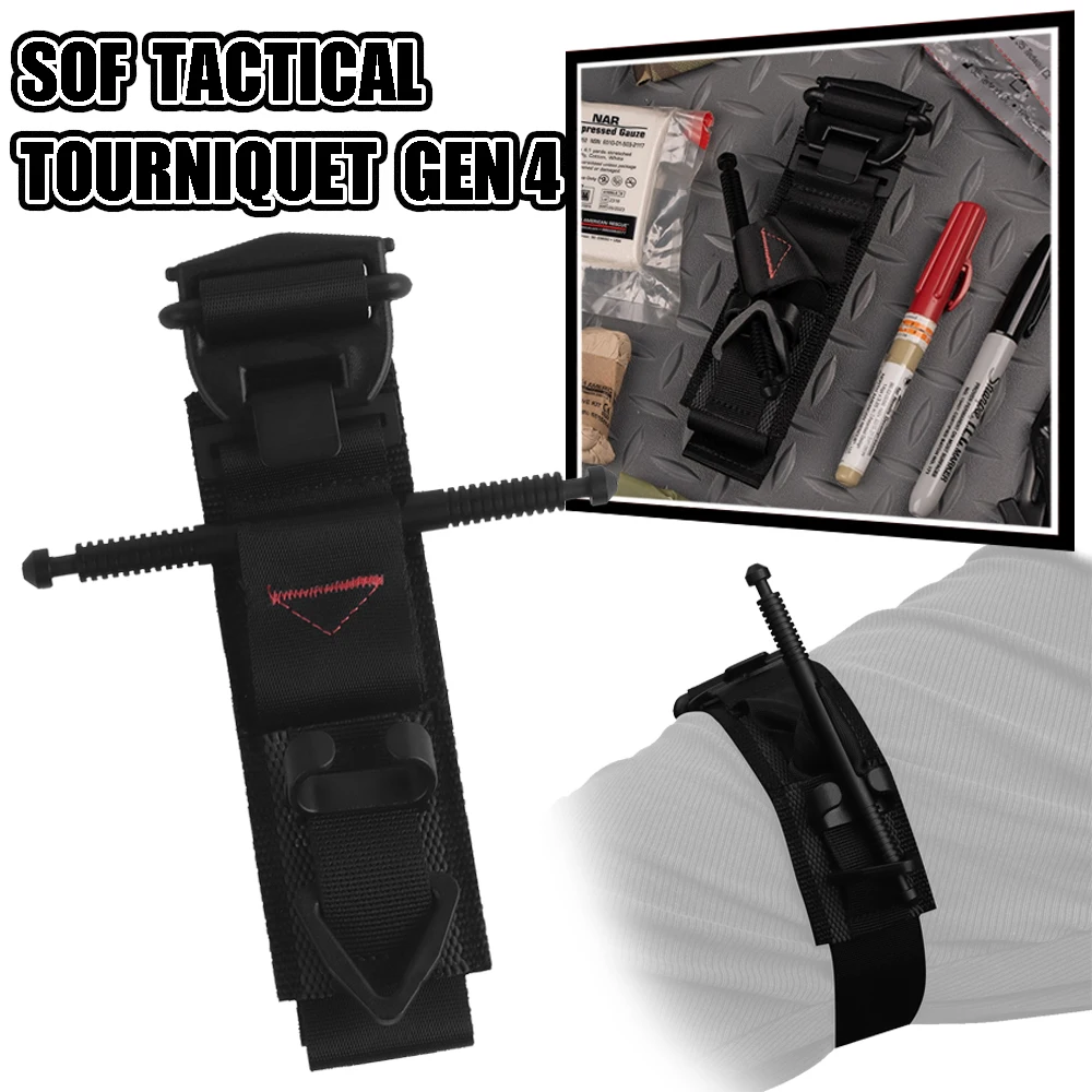 Tactical Tourniquet Gen 4 Medical Solutions 1.5” Compression Band for Bleeding Control Essential First Aid for Emergency Use