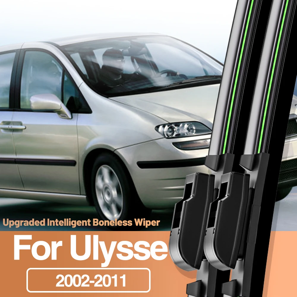 

2pcs For Fiat Ulysse 2002-2011 Front Windshield Wiper Blades Windscreen Window Accessories 2003 2004 2005 2007 2008 2009 2010