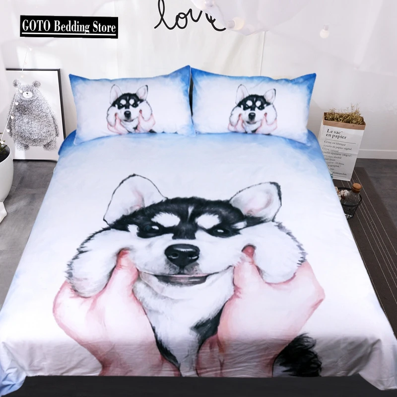 

Bed Linens Customized High-quality Bed Set 3d Bedding Dachshund Bedroom Comforter Set Cute Nimal Kids Bedding Comforter Sets