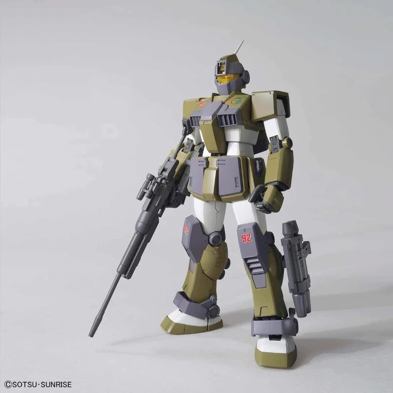 Bandai Original MG Master Grade Series MG197 RGM-79SC Jim Sniper Special Edition Action Assembly  Model Toys Collectible Model