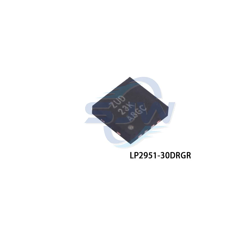 LP2951-30DRGR LP2951-33DRGR LP2951-50DRGR طباعة الشاشة ZUD ZUE ZUF التغليف SON8 رقاقة منظم خطي