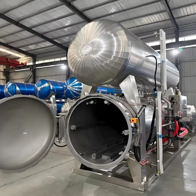 Customized High-pressure and High-temperature Electric Steam Sterilizer for Food Processing