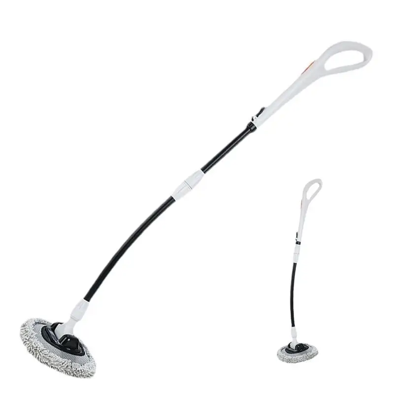 

Car Wash Brush With Long Handle Extendable Aluminum Alloy Car Wash Brush Ergonomic Car Mop With Detachable Brush Head