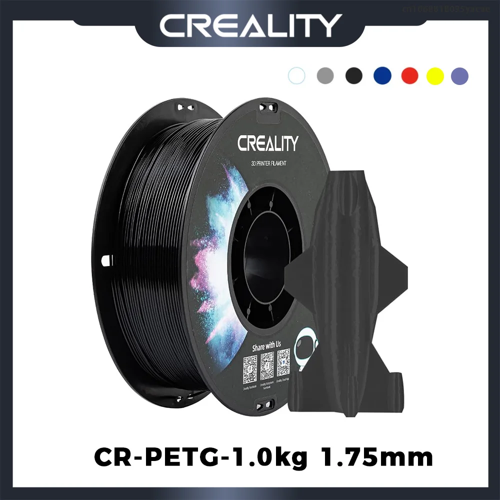 

CREALITY Original CR-PETG Filament 1KG 1.75mm 7 Colors Choose High Temperature Eco-friendly Odorless Non-toxic Excellent