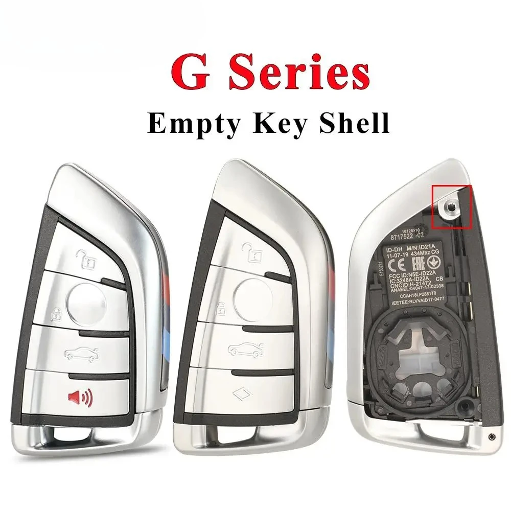 Car Remote Key Shell for BMW 3 5 6 8 X3 X4 X5 X7 G Series G21 G20 G31 G30 Auto Key FOB Case Housing Replacement