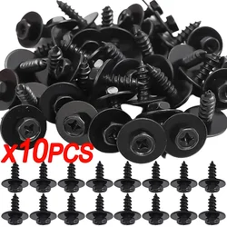 Car Bumper Fender Fastener Clip Hex Head Self Tapping Screws Universal Car Fender Splash Seal Guards Rivet Clip Screws Fasteners