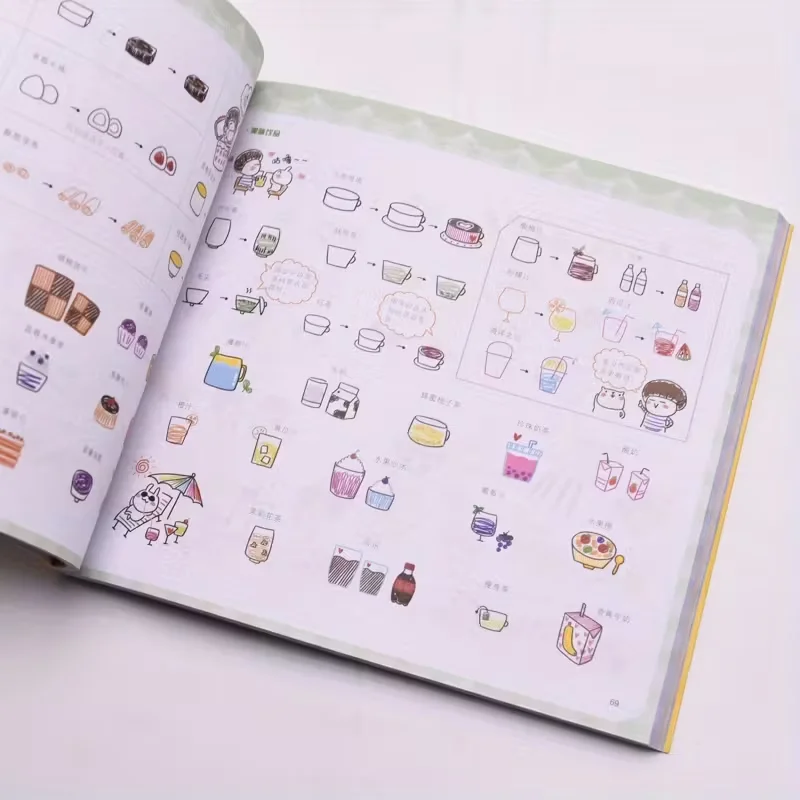 10000 Examples of Cute Hand-drawn Sketches to Flip Your Handbooks