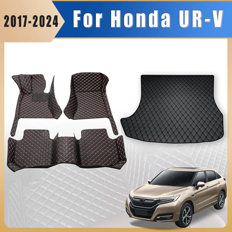 

Автомобильные коврики, коврики в багажник для Honda UR-V URV 2024 2023 2022 2021 2020 2019 2018 2017, автоаксессуары, детали интерьера
