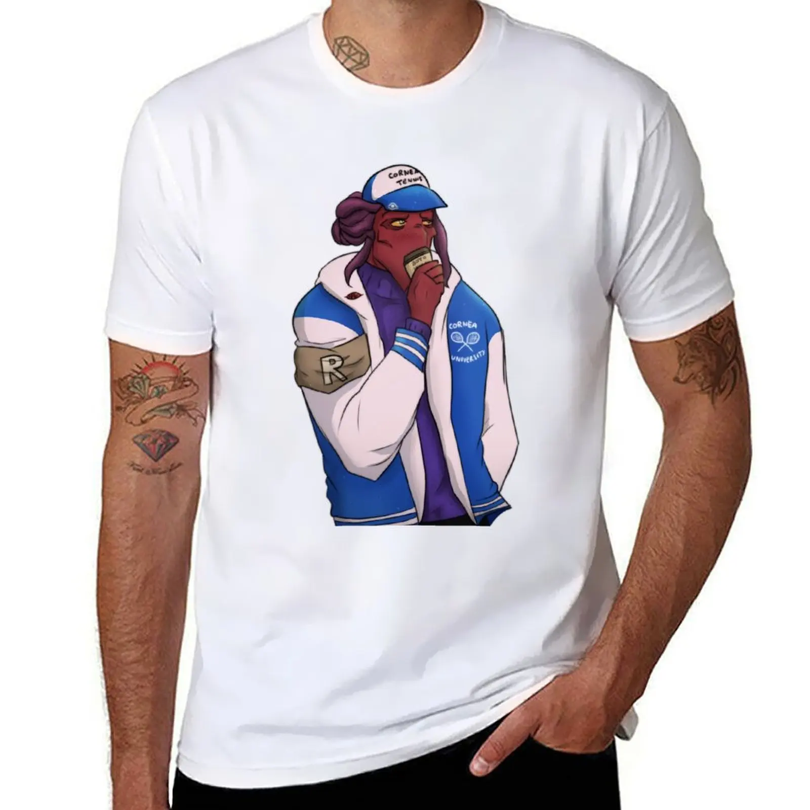 

t Supportive man boyfriend t Thrax funny for T-Shirt essential shirt shirts cotton