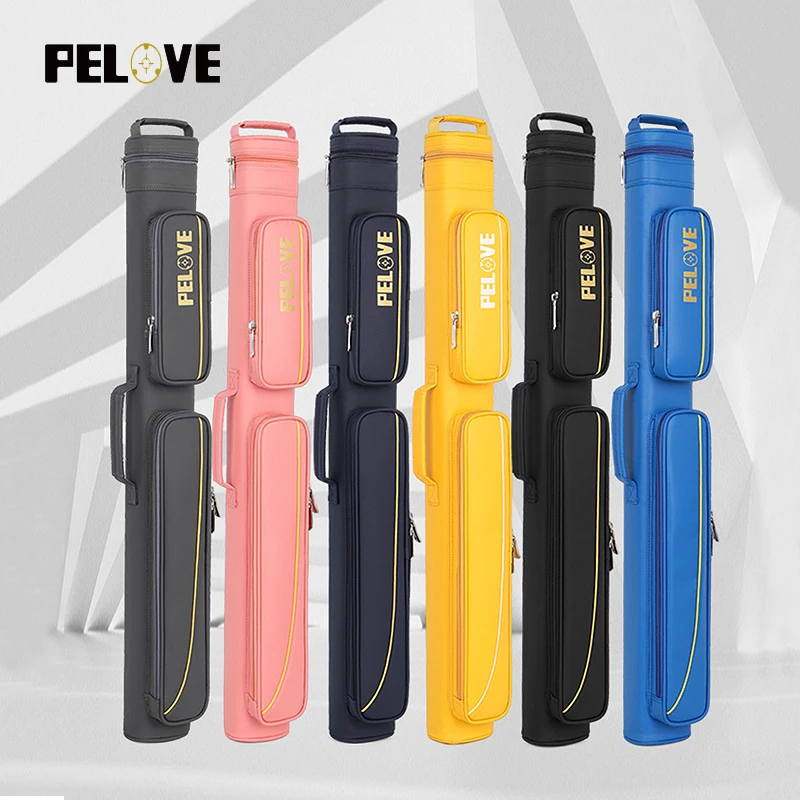 

2x3 Cue Case Billiard Pool Cue Bag For 2 Butts 3 Shafts 5 Holes