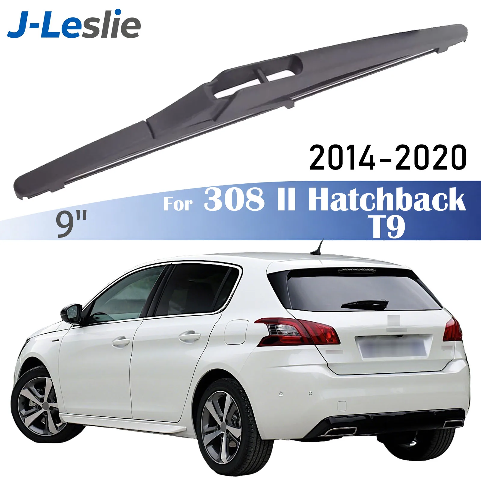 

9" Rear Wiper Blade For Peugeot 308 II MK2 T9 Hatchback 2014-2020 Windshield Windscreen Wipers Washer Window Rain Accessories