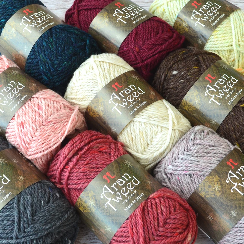 

Japan Imports HAMANAKA ARAN TWEED, Wool Thread