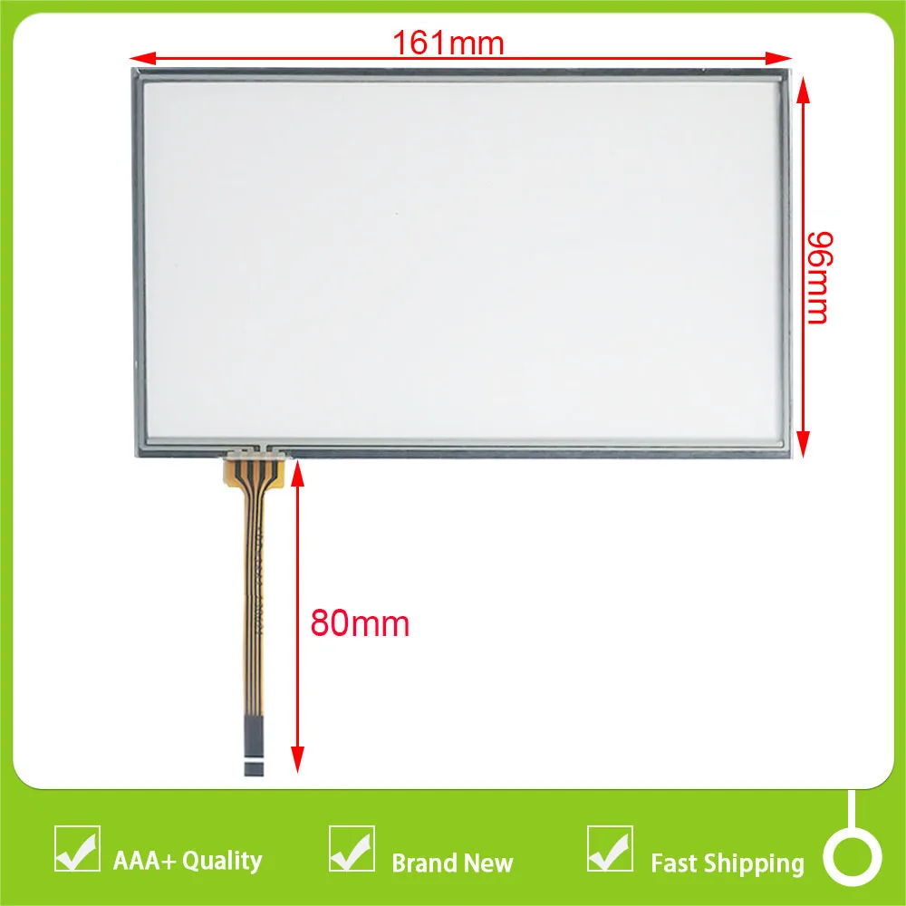 Neue 7 "zoll 4 linie 161mm * 96mm KDT3862 Touch Screen Panel-Digitizer Glass Sensor Ersatz Für KDT-3862 IPC