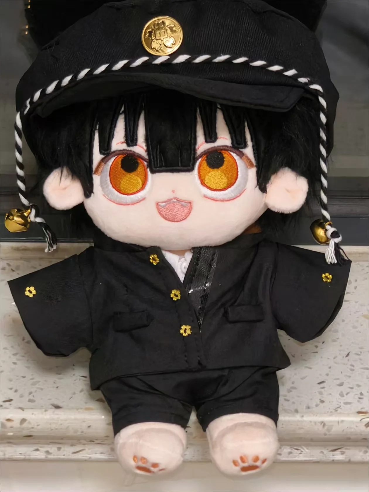 Stuffed 20cm Anime Toilet-bound Hanako-kun Yugi Amine Figure Plush Dress up Cotton Doll Toys Gifts for Friends