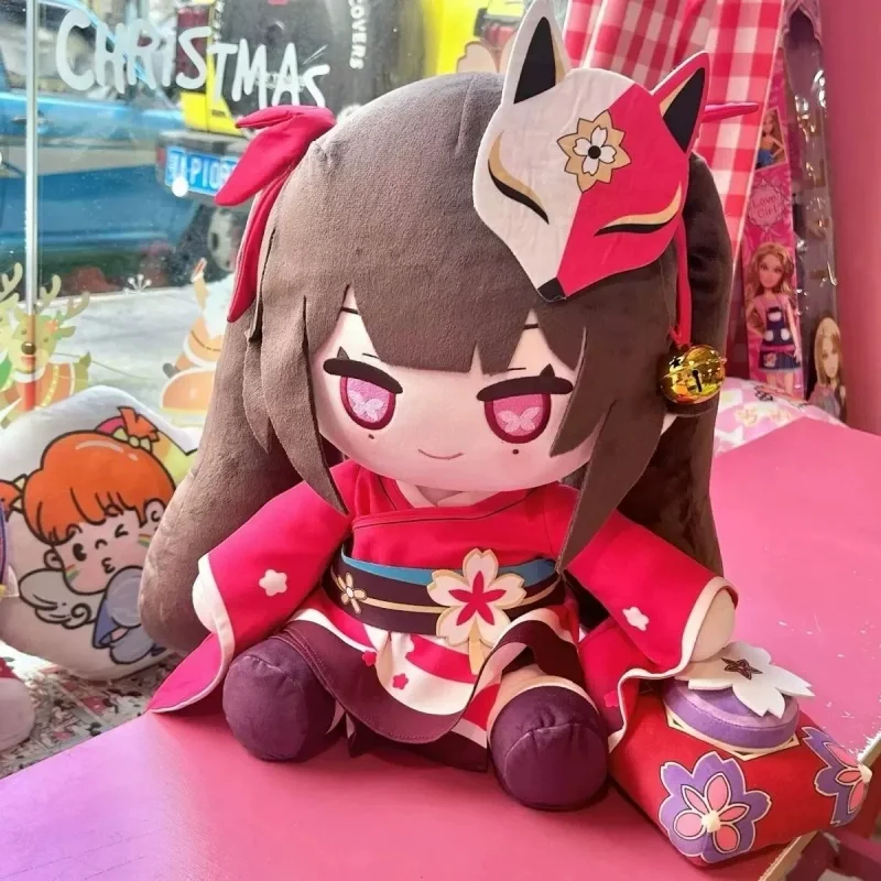 

Honkai Star Rail Sparkle Plush Doll Cute Soft Cotton Doll Game Peripheral Fox Mask Collectible Stuffed Toy Gift For Friend