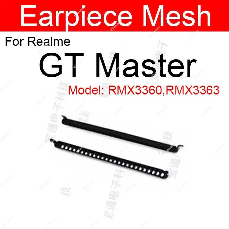 Anti-dust Earpiece Speaker Mesh For Realme GT 2 GT Neo 2 2T 3 Neo Flash GT Master 5G Ear Speaker Dust-proof Grill Parts