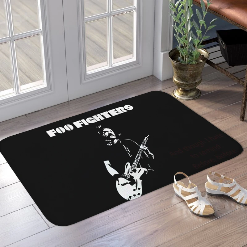 Custom Doormat Entrance Door D-Foo D-Fighters Bedroom Rug Bathroom Carpet Hallway Balcony Kitchen Floor Mat Slip-resistant Home