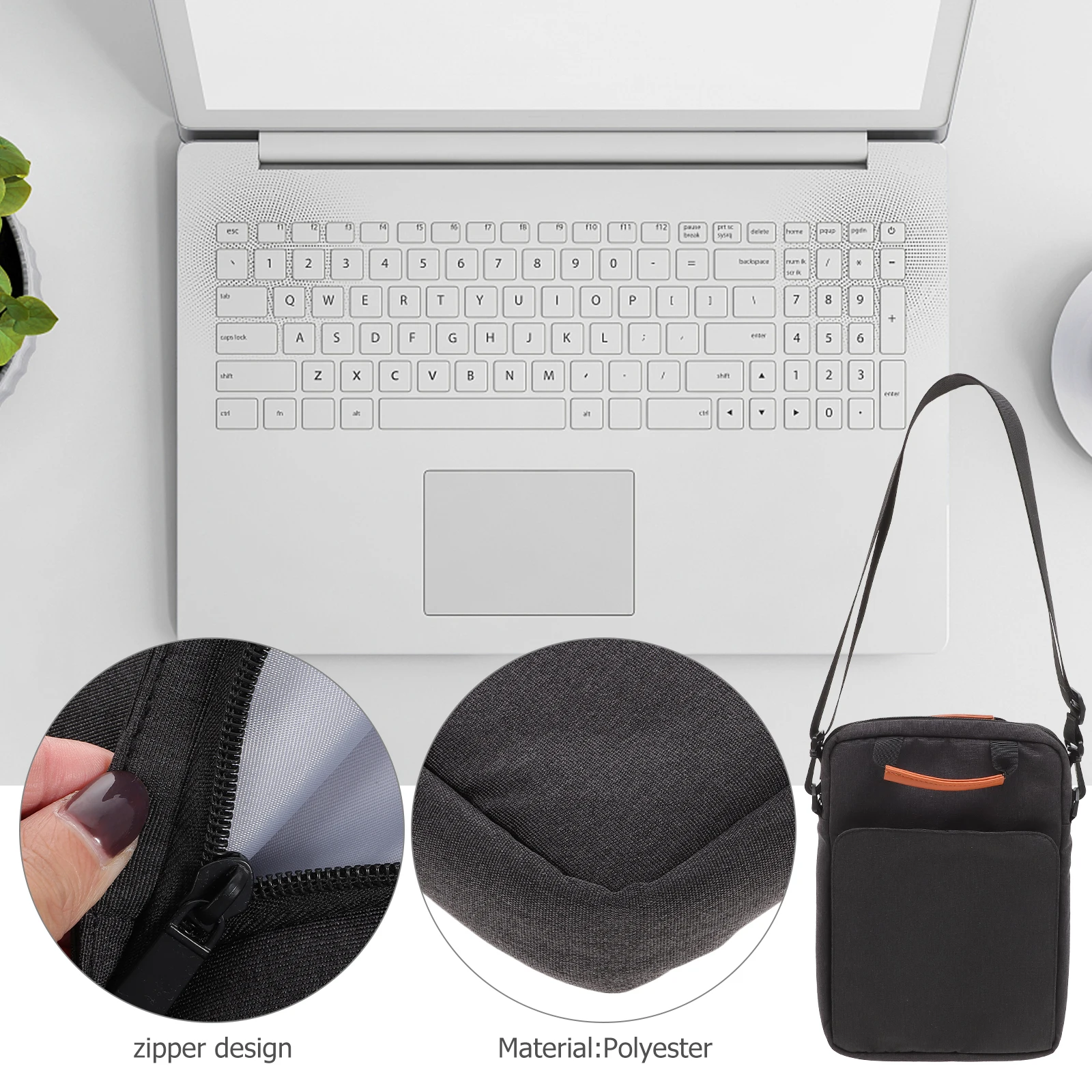

Notebook Bag Laptop Cases Protective Tablet Storage Carrying Large Handle Stand Computer