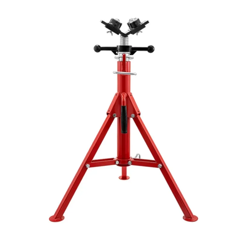 New Small Pipe Bench Vice With Legs Three Legs Pipe Carrier Pipe Tool Adjustable Bracket Gantry Pliers