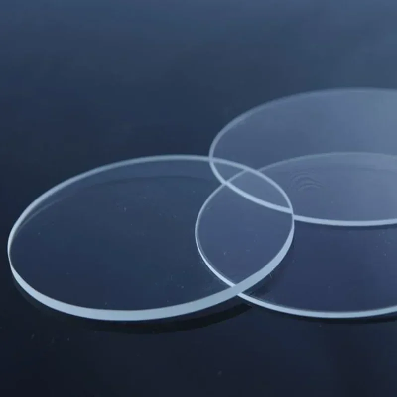 JGS2-Verre de Quartz Optique Transparent Ultraviolet, Fenêtre Plate, Degré Haute Température