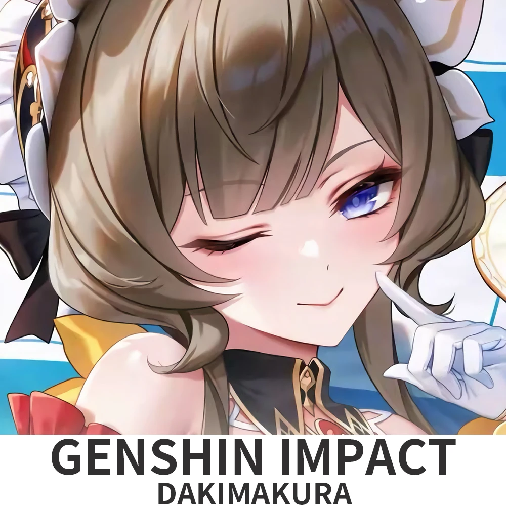 Genshin Impact Sandrone Puppet Columbina Dakimakura Hugging Body Pillow Case Anime Otaku Pillowcase Cushion Cover Bedding