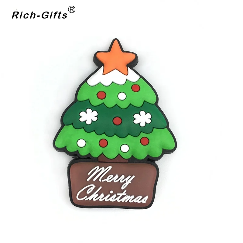 Personalized PVC Christmas Tree, Magnetic Decorative for Refrigerator, High Quality