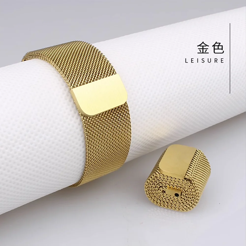 Milanese Loop straps For Samsung Galaxy Watch 8 40mm 44mm Stainless Steel Metal Bracelet for Galaxy Watch 8 Classic 46mm band