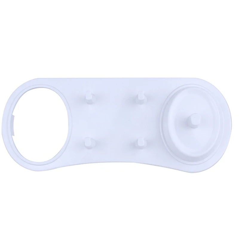 Suporte titular escova de dentes elétrica cabeça base suporte com carregador buraco para casa banheiro escova de dentes suporte titular