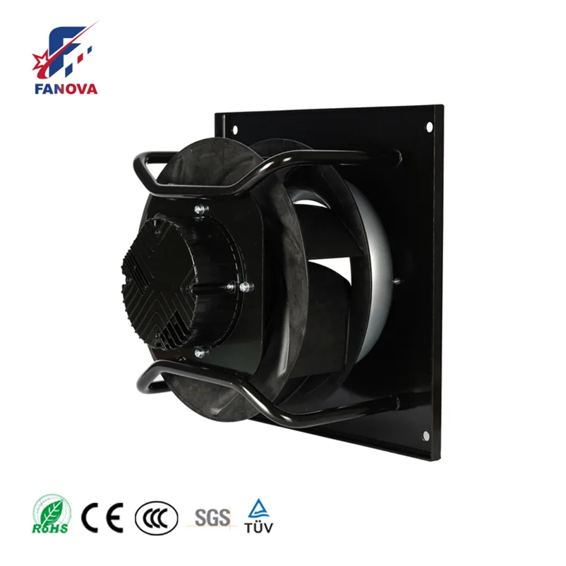 High Volume 400mm Industrial Centrifugal Fan 380V EC With Strong Cooling Cheap Price OEM Customizable Bracket