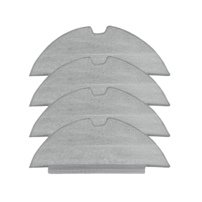 

4 шт. тряпки для Eufy Robovac L35 Hybrid/L35 Hybrid для сухого и влажного использования, тряпки для швабры, детали для чистки пола