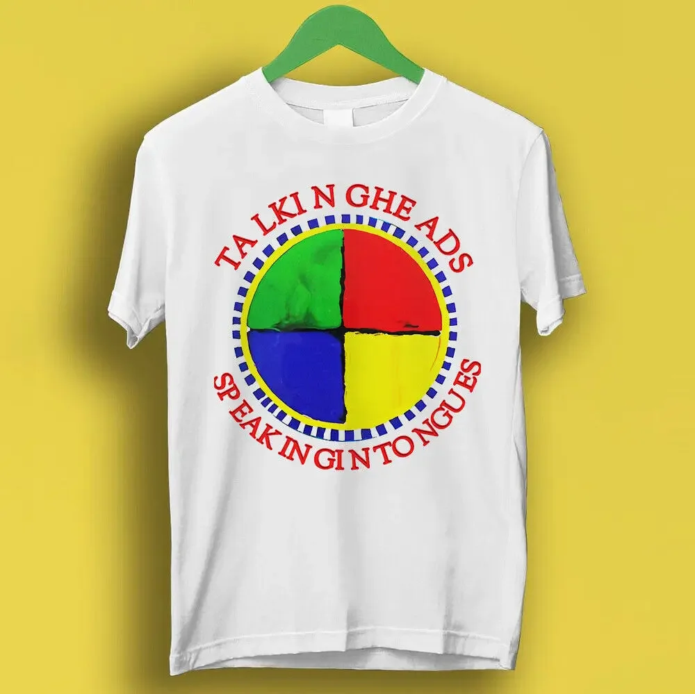 

Говорящие головы, говорящие в языках, постер в стиле панк-рок, музыкальный подарок, футболка P7279