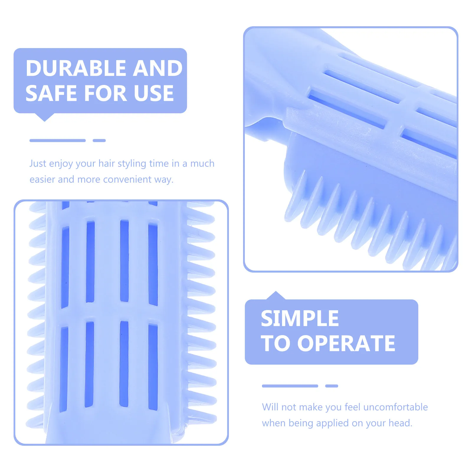 6Pcs Hair Root Volumizing Clip for Women Fast Easy Hairstyling Tool Lightweight Portable Volume Booster for Fine Hair
