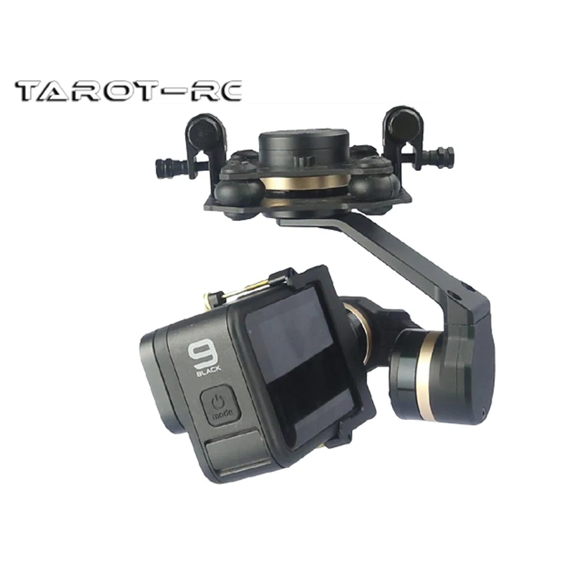 Tarot TL3T06 for  Hero9 3D Metal 3-Axis Brushless Gimbal PTZ Stabilizer for FPV System Action Sport Camera