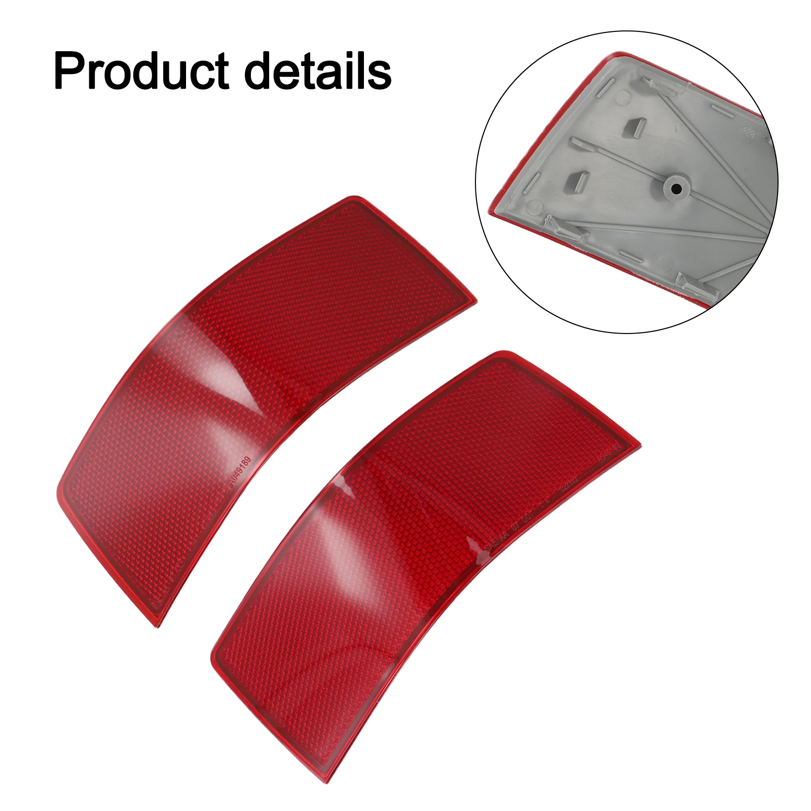 

Automotive Replacement Rear Reflector Lights Accessory Part Number 2048200174 Part Number A2048200174 Easy Installation