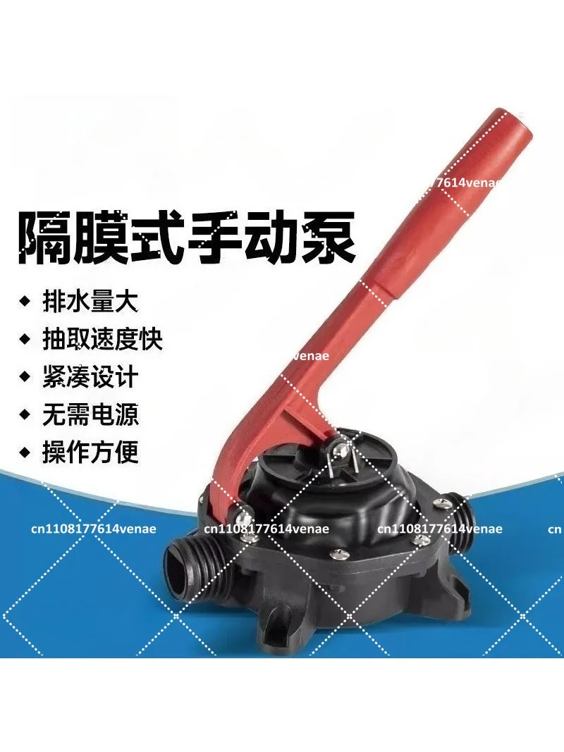 Marine Lifeboat Diaphragm Manual Pump, Hand Operated Sewage Drainage Pump for Emergency Use