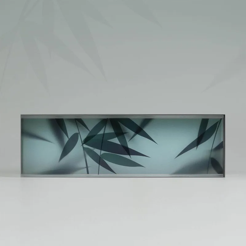 shadow charging touch dimming bamboo LED three-dimensional atmosphere light night light decorative painting holiday gift
