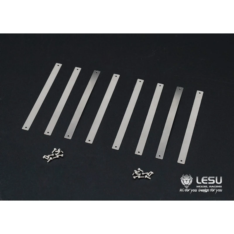 

LESU Metal Mudguard Fender Decorative Strip for 1/14 Tamiyaya RC Tractor Truck Remote Control Toys Model Th04772-SMT3