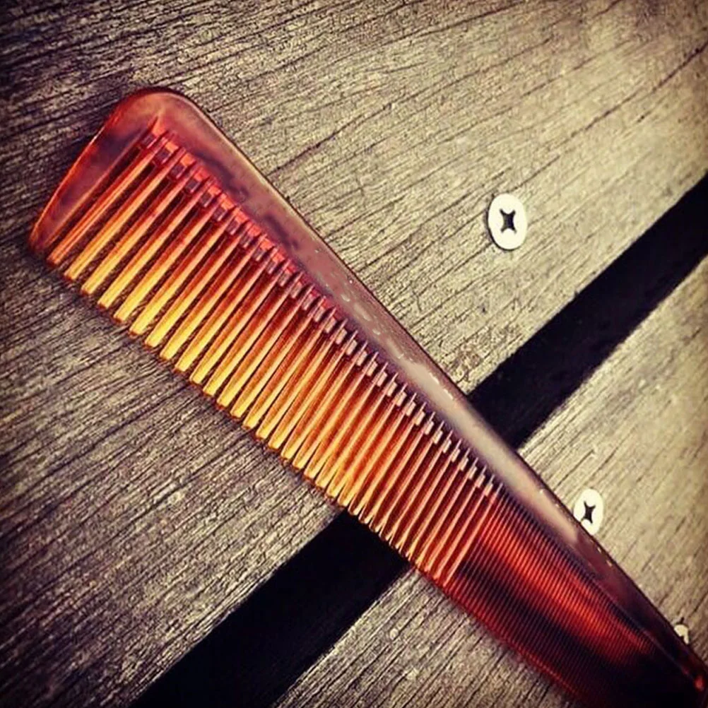 

Винтажная металлическая расческа для укладки волос Pommade для мужчин и женщин, антистатическая карманная расческа с широкими зубьями, гладкий массажный дизайн, способствует