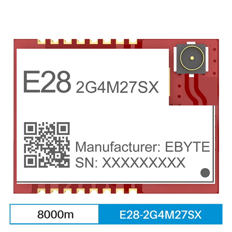 SX1280 беспроводной радиочастотный модуль CDSENET E28-2G4M27SX 27 дБм 8KM совместимый высокоскоростной Lora SMD IPEX PA + LNA GFSK FLRC