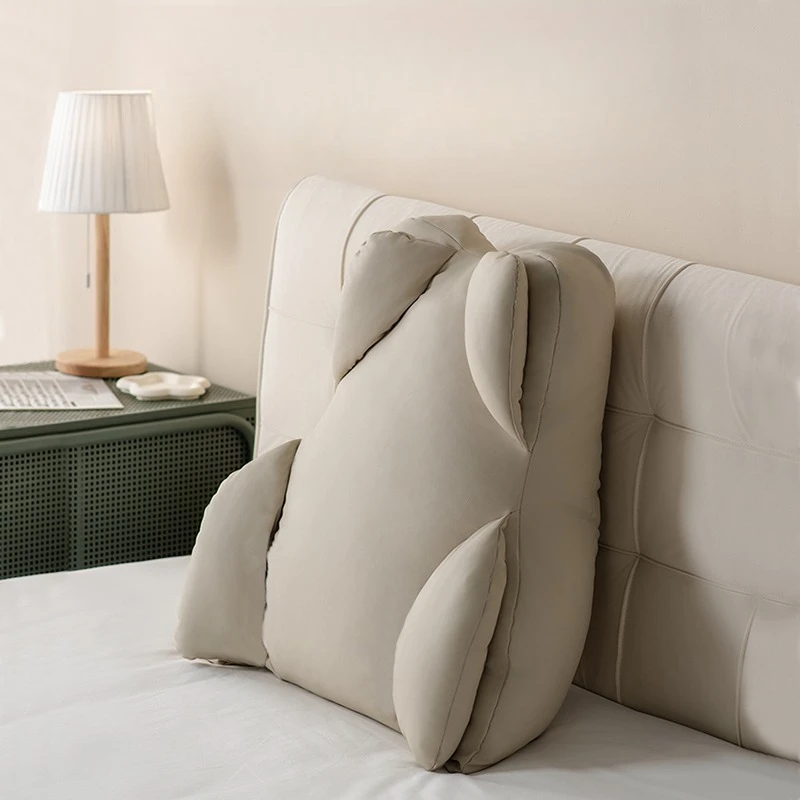 

Bed pillow, bedside cushion, large backrest, lying pillow, pregnant woman, elderly, neck protection, waist protection,
