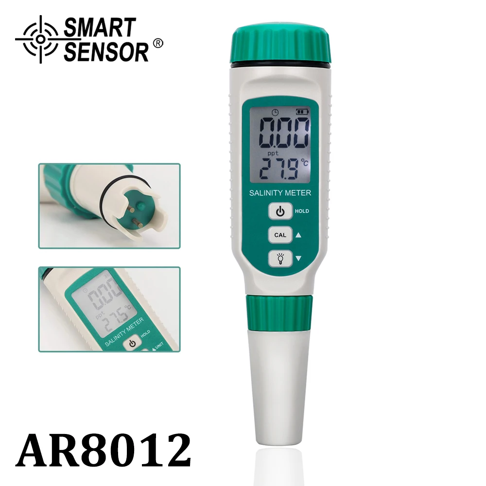 

Digital Salinity Meter Tester Pen Food Beverages Salt Content Water Quality Test Aquarium Seawater Meter Measurement Salinometer