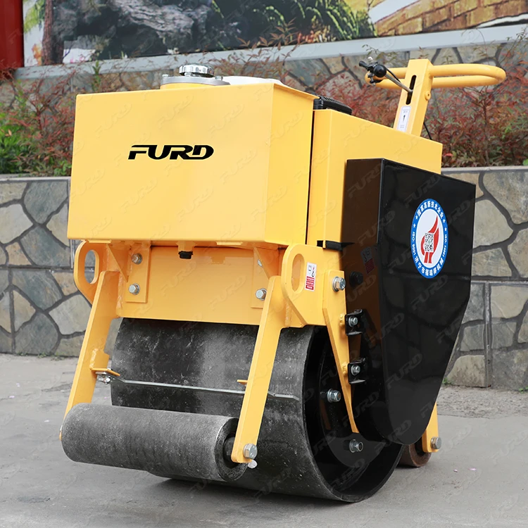 Factory Supply 200 kg Vibratory Compactor Mini Road Roller with Best Price