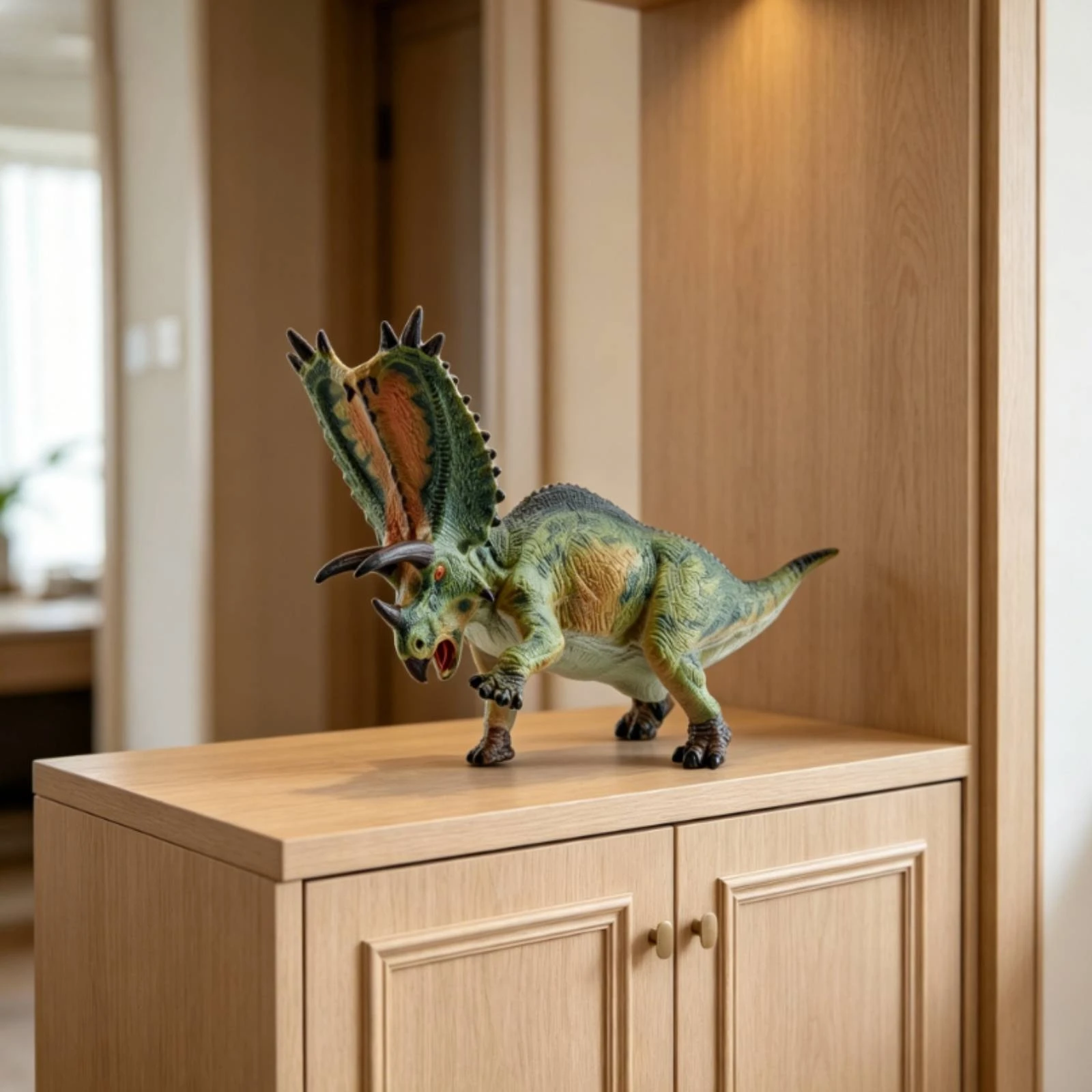 Figurinha de Pentaceratops, Fi - Art Craft Dinosaur avaliação e preço
