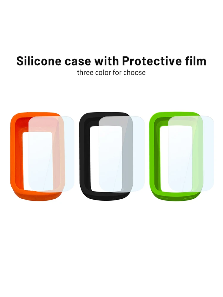 Silicone Protective Cover for IGPSPORT BSC100S BSC 100S Bike Bicycle GPS Computer Protection with Screen Film