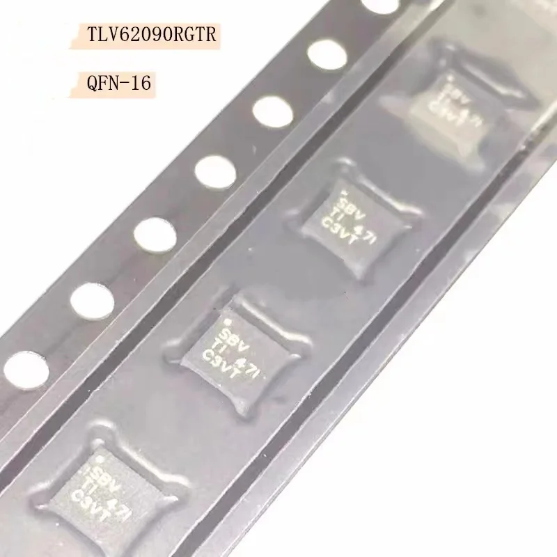 10PCS 100% Neue TLV62090RGTR TLV62090 SBV QFN-16 Marke Neue Original Chips ic