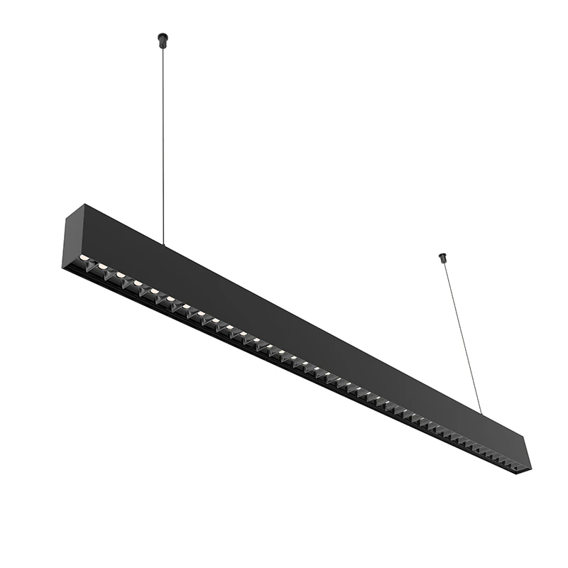 

low glare suspension mounted direct indirect Linear LED Light up down linear luminaire